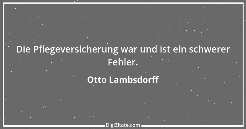 Zitat von Otto Lambsdorff 3