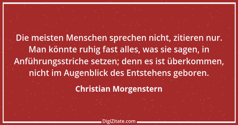 Zitat von Christian Morgenstern 281