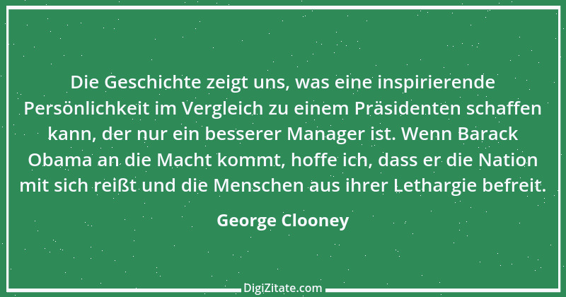 Zitat von George Clooney 1