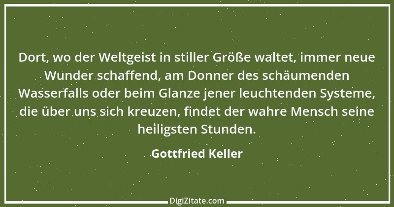 Zitat von Gottfried Keller 5