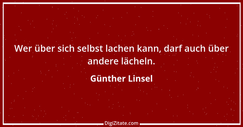 Zitat von Günther Linsel 1