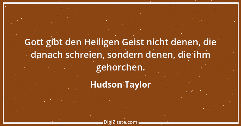 Zitat von Hudson Taylor 2