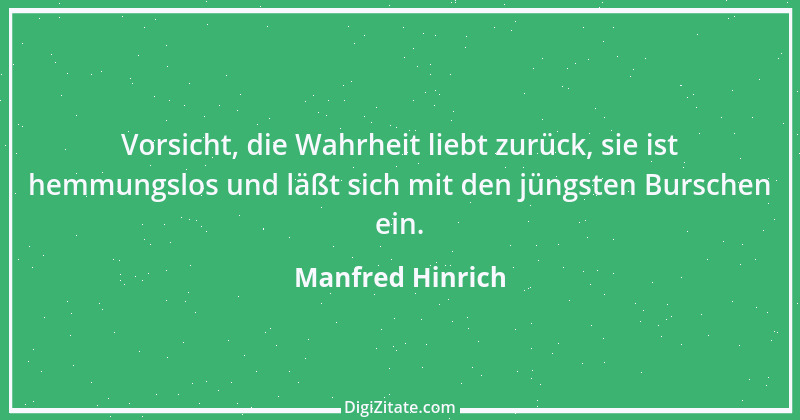 Zitat von Manfred Hinrich 1932