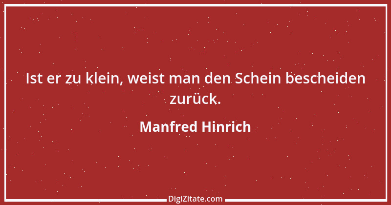 Zitat von Manfred Hinrich 3932