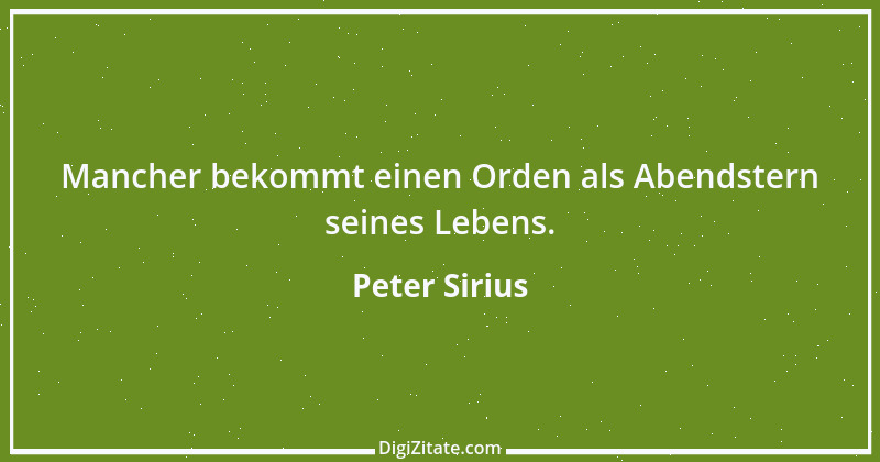 Zitat von Peter Sirius 158