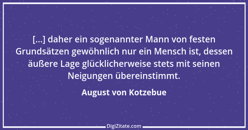 Zitat von August von Kotzebue 102