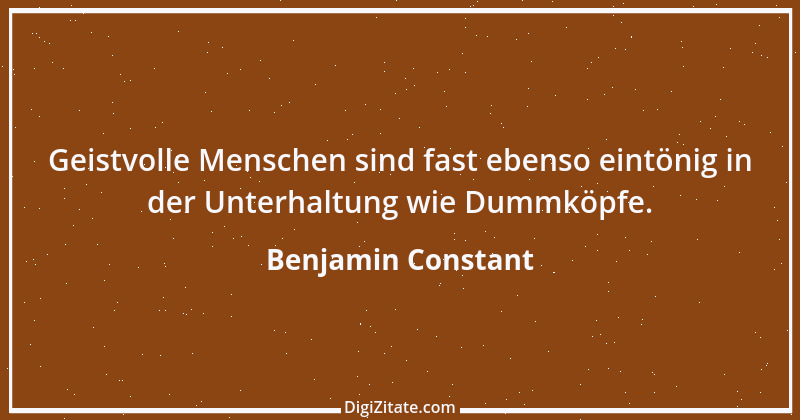 Zitat von Benjamin Constant 5