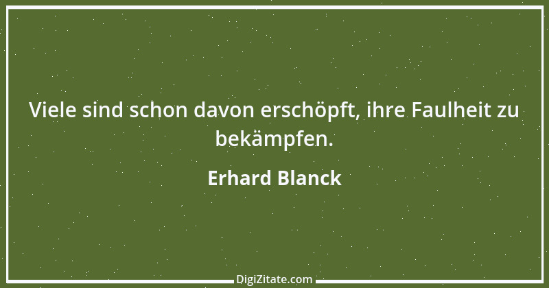 Zitat von Erhard Blanck 1601