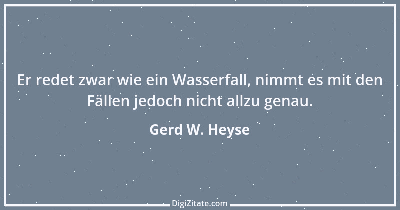 Zitat von Gerd W. Heyse 154