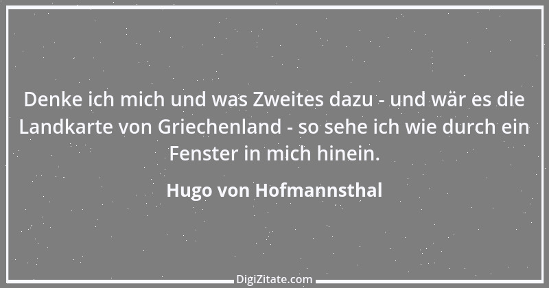 Zitat von Hugo von Hofmannsthal 185