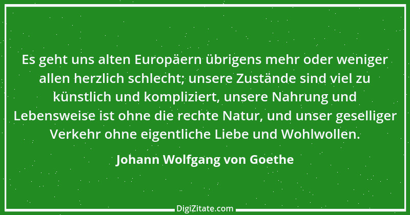 Zitat von Johann Wolfgang von Goethe 1046