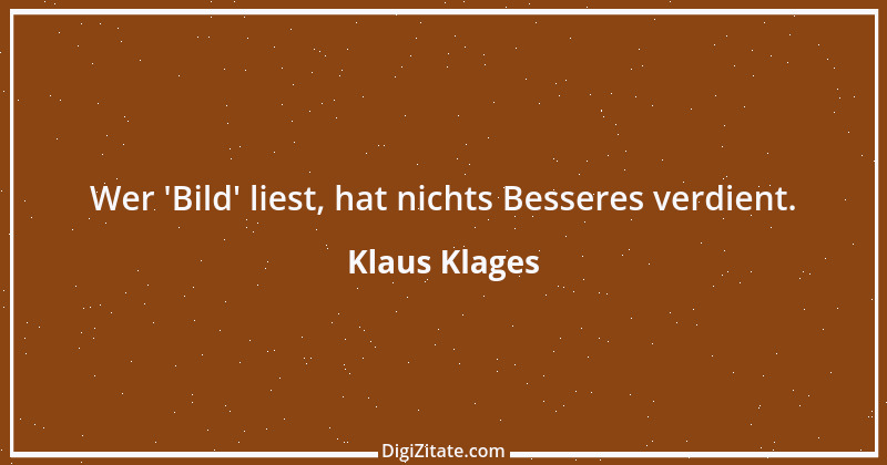 Zitat von Klaus Klages 298