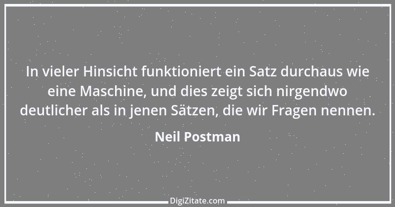 Zitat von Neil Postman 4