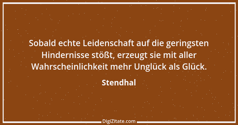 Zitat von Stendhal 16