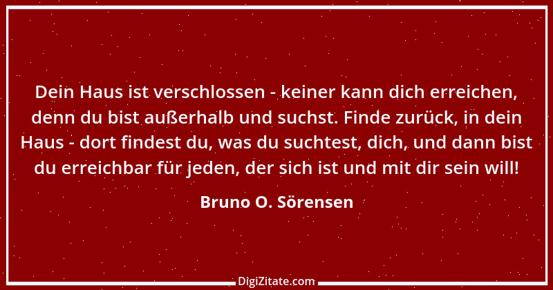 Zitat von Bruno O. Sörensen 64