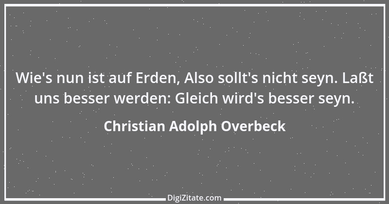 Zitat von Christian Adolph Overbeck 2