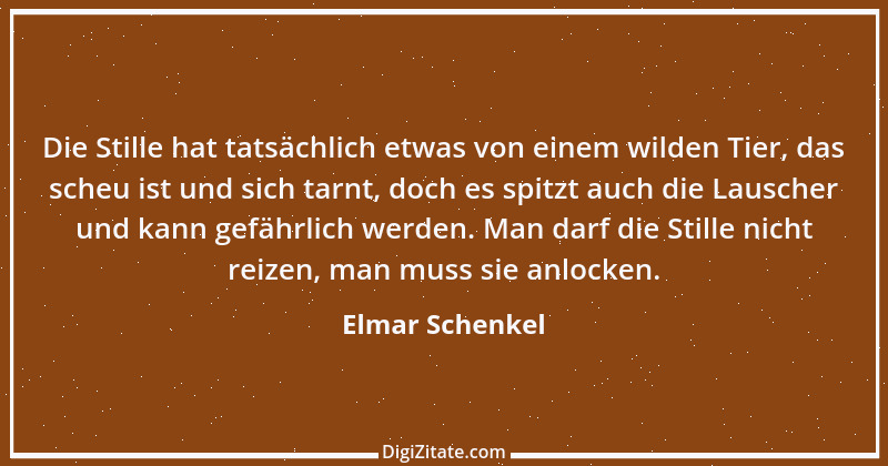 Zitat von Elmar Schenkel 260