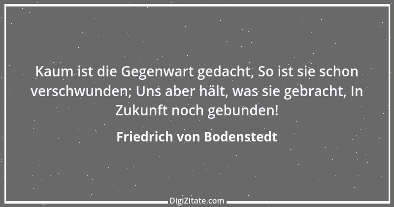 Zitat von Friedrich von Bodenstedt 5