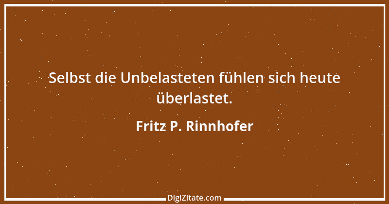 Zitat von Fritz P. Rinnhofer 294