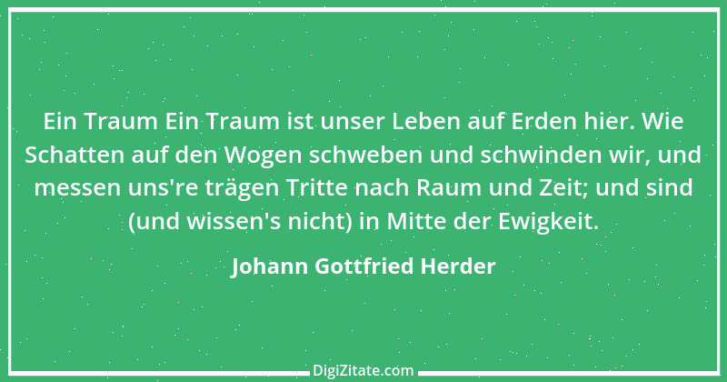 Zitat von Johann Gottfried Herder 361