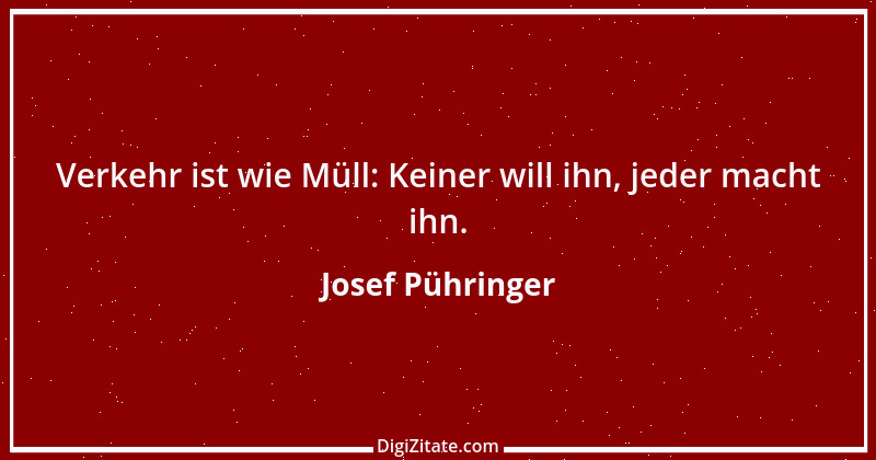 Zitat von Josef Pühringer 1