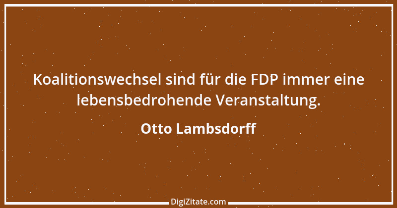 Zitat von Otto Lambsdorff 5