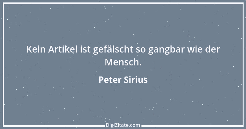 Zitat von Peter Sirius 447