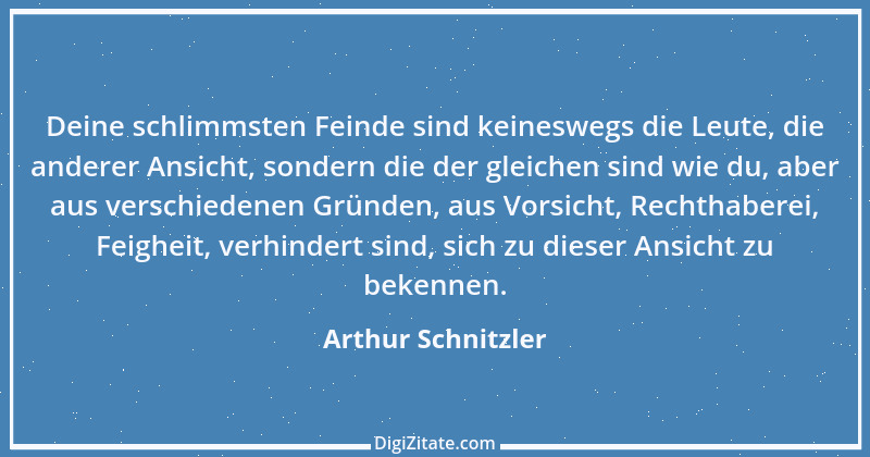 Zitat von Arthur Schnitzler 291