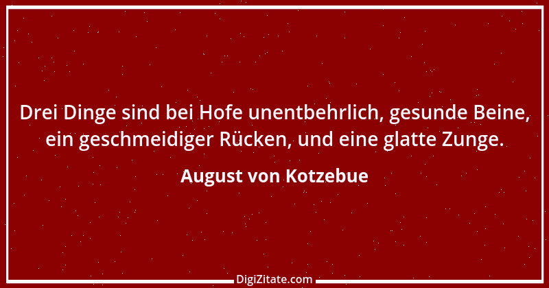 Zitat von August von Kotzebue 104