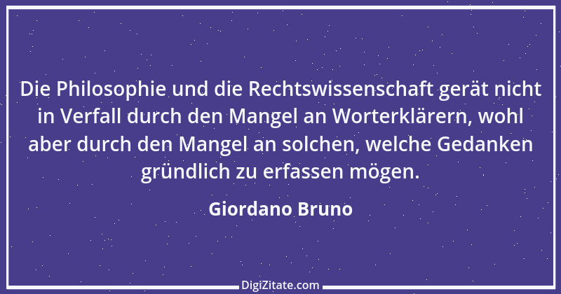 Zitat von Giordano Bruno 11