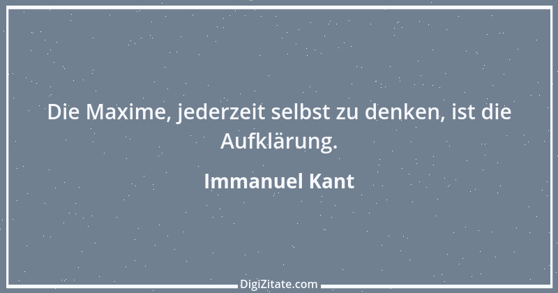 Zitat von Immanuel Kant 539