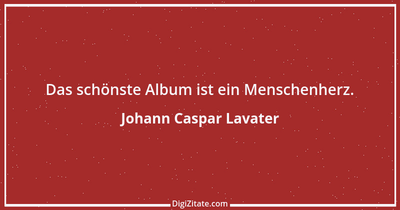 Zitat von Johann Caspar Lavater 18