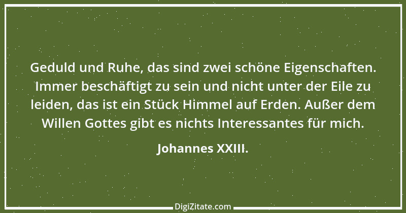 Zitat von Johannes XXIII. 26