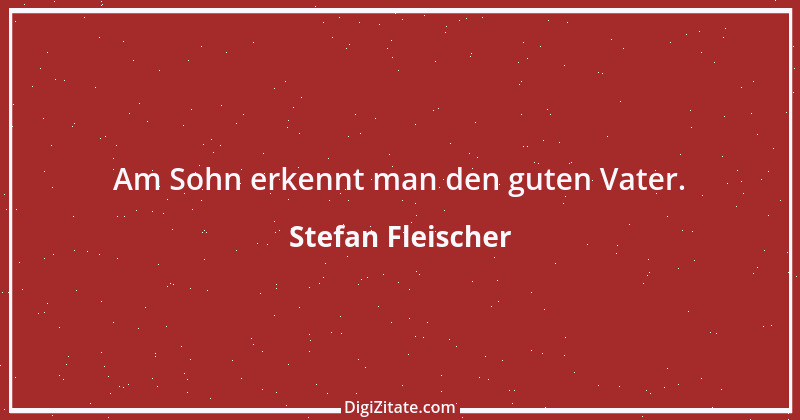 Zitat von Stefan Fleischer 2