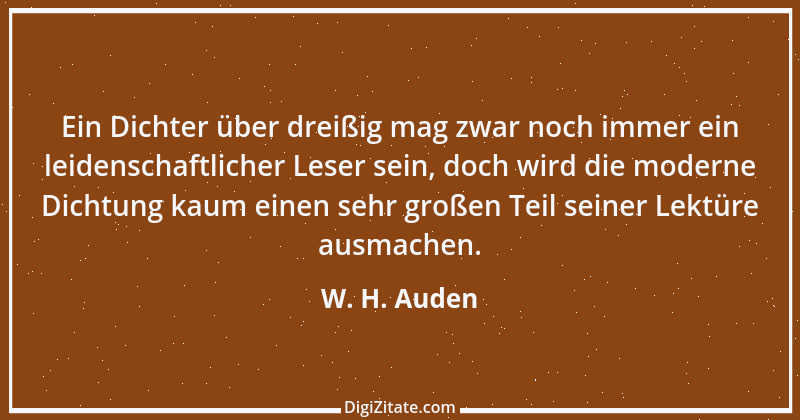 Zitat von W. H. Auden 10