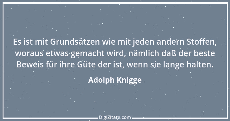 Zitat von Adolph Knigge 106