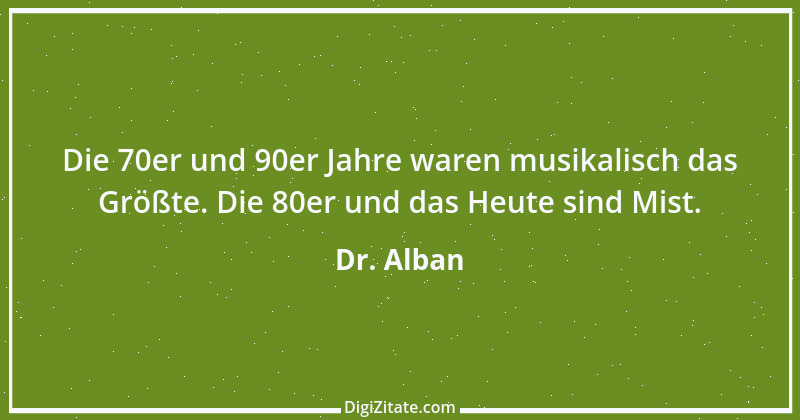 Zitat von Dr. Alban 1