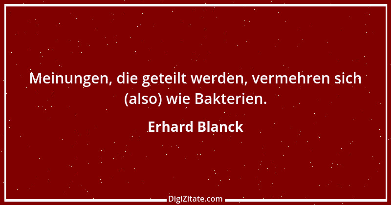 Zitat von Erhard Blanck 1604