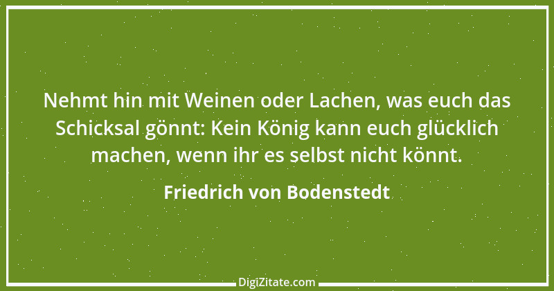 Zitat von Friedrich von Bodenstedt 7