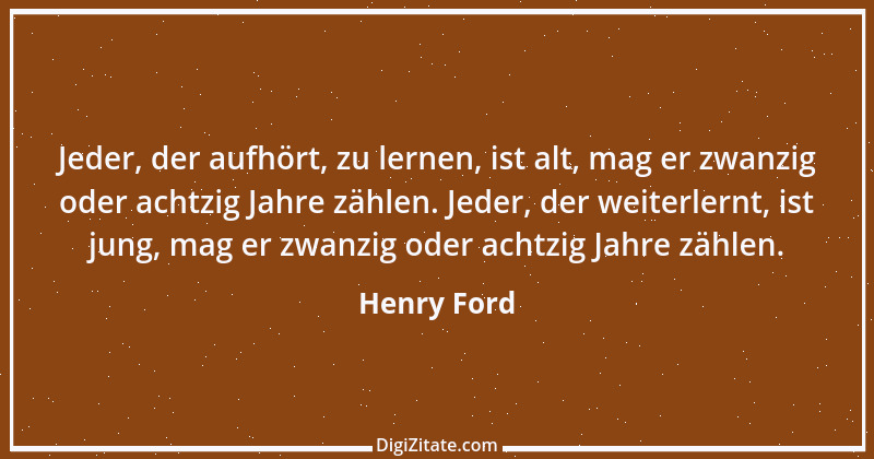 Zitat von Henry Ford 6