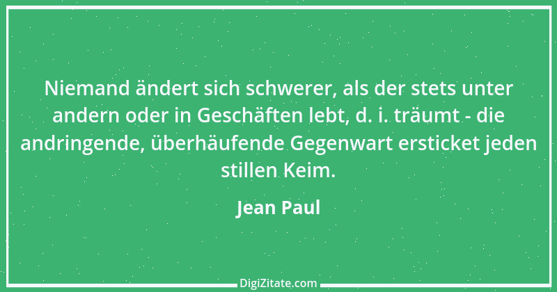 Zitat von Jean Paul 1194