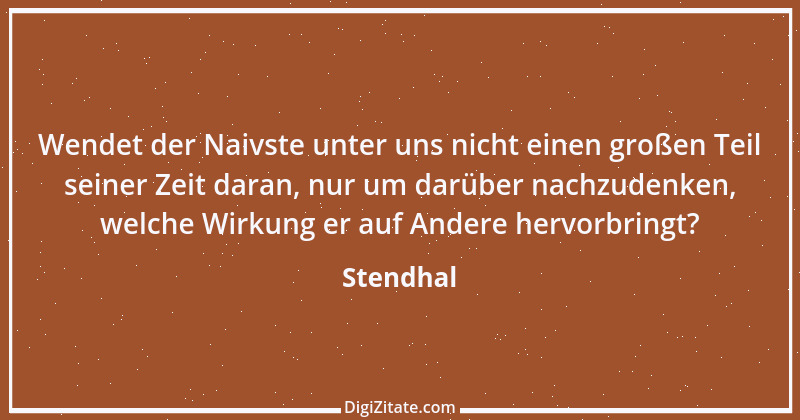 Zitat von Stendhal 19