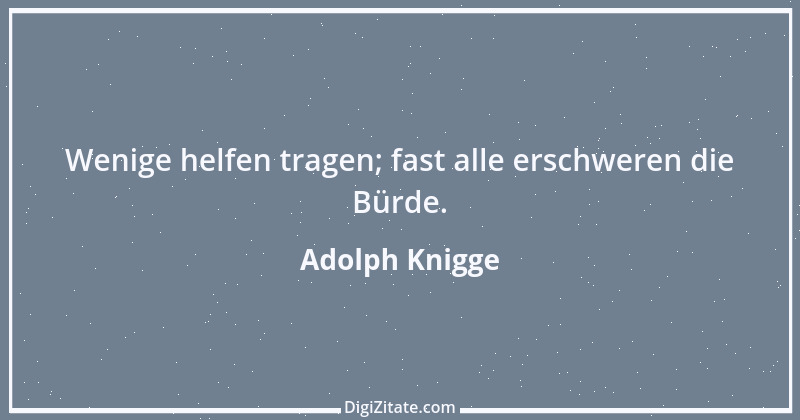 Zitat von Adolph Knigge 107