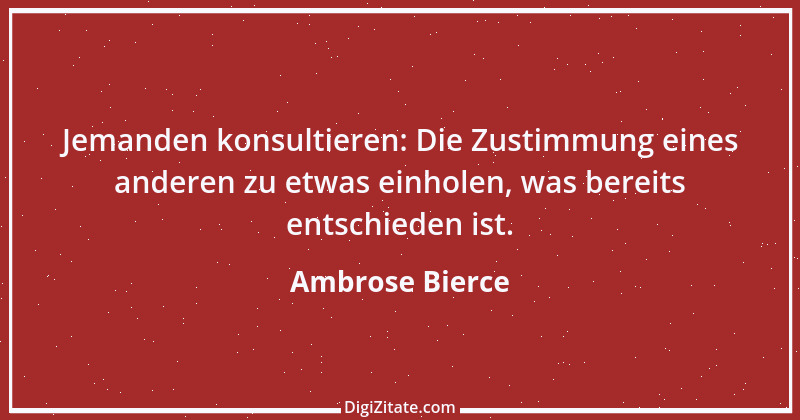 Zitat von Ambrose Bierce 280