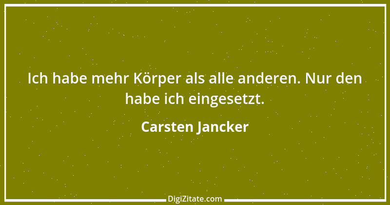 Zitat von Carsten Jancker 2