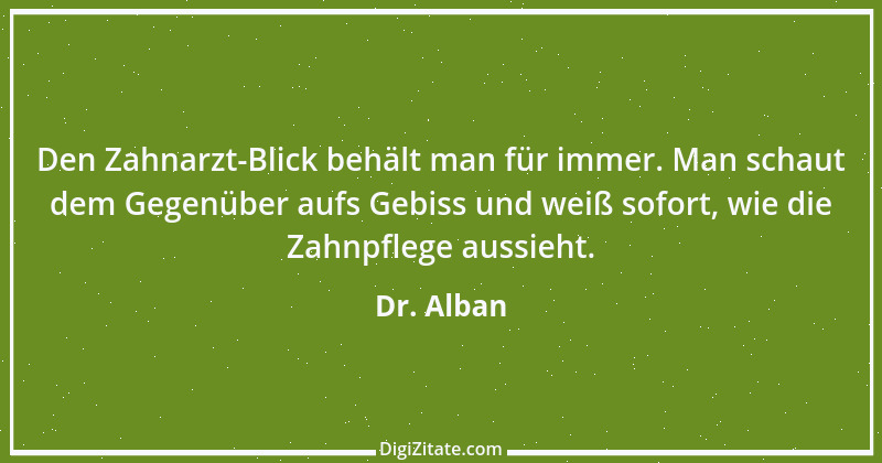 Zitat von Dr. Alban 2