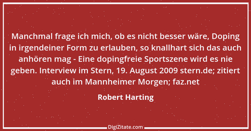 Zitat von Robert Harting 1