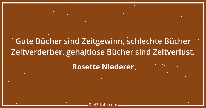 Zitat von Rosette Niederer 1