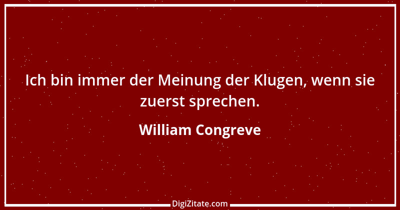 Zitat von William Congreve 6