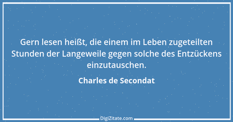 Zitat von Charles de Secondat 246